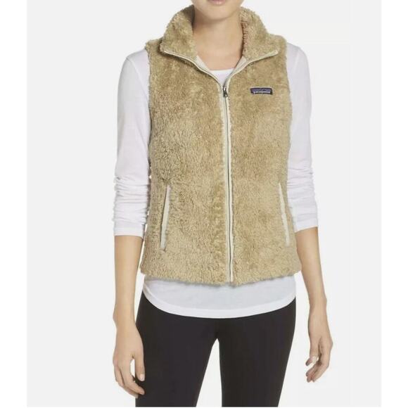 Patagonia Jackets & Blazers - Patagonia Women's Los Gatos Fleece Vest Tan Cream size S